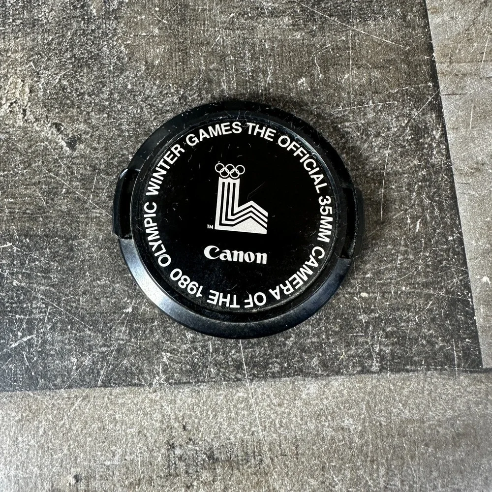 Canon FD 1980 Olympic Winter Games C 52mm Snap On Front Lens Cap